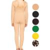 image:imageSTRETCH IS COMFORT Teamwear Girls Cotton Tank UnitardBeige Long Sleeve