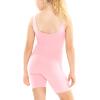 image:imageSTRETCH IS COMFORT Teamwear Girls Cotton Tank UnitardLight Pink Biketard