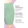 image:imageSTRETCH IS COMFORT Womens Biker and Knee Length Leggings  2 Pack  S  7XBeige