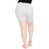 image:imageSTRETCH IS COMFORT Womens Biker and Knee Length Leggings  2 Pack  S  7XBlack  Heather