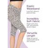 image:imageSTRETCH IS COMFORT Womens Biker and Knee Length Leggings  2 Pack  S  7XNavy Blue