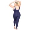 image:imageSTRETCH IS COMFORT Womens Plus Size Teamwear Cotton Tank UnitardNavy Blue
