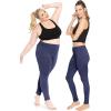 image:imageWomens Plus Size Cotton Leggings Navy Blue 4X