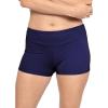 image:imageSTRETCH IS COMFORT Womens Scrunch Butt Shorts Navy Blue Medium