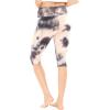 image:imageSTRETCH IS COMFORT Women and Plus Size High Waist Biker Shorts Full and Knee Length Leggings with PocketNavy Tie Dye