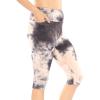 image:imageSTRETCH IS COMFORT Women and Plus Size High Waist Biker Shorts Full and Knee Length Leggings with PocketNavy Tie Dye
