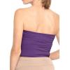 image:imageSTRETCH IS COMFORT Womens Crop Tube Top Purple 2X