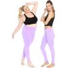 image:imageSTRETCH IS COMFORT Womens Plus Size Cotton Leggings Lavender XLarge