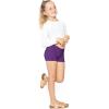 image:imageStretch is Comfort Girls NYLON SPANDEX Booty Shorts Purple Large 10