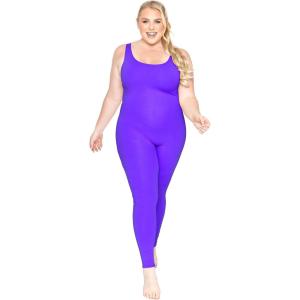 image:imageSTRETCH IS COMFORT Womens Plus Size Nylon Unitards  XLarge  4X