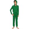 image:imageSTRETCH IS COMFORT Youth Boys Oh So Soft Jogger Set with Long Sleeve Crew Neck Top  Comfortable Kids Clothing  416Kelly Green With Hoodie