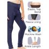image:imageGirls Cotton Leggings Footless Stretch Leggings for Girls Soft Breathable Kids Pants Toddler Youth Sizes 216Brown Fleece