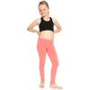 image:imageGirls Cotton Leggings Footless Stretch Leggings for Girls Soft Breathable Kids Pants Toddler Youth Sizes 216Coral