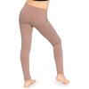 image:imageGirls Cotton Leggings Footless Stretch Leggings for Girls Soft Breathable Kids Pants Toddler Youth Sizes 216Mocha