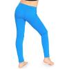 image:imageGirls Cotton Leggings Footless Stretch Leggings for Girls Soft Breathable Kids Pants Toddler Youth Sizes 216Ocean Blue
