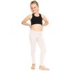 image:imageGirls Cotton Leggings Footless Stretch Leggings for Girls Soft Breathable Kids Pants Toddler Youth Sizes 216Offwhite