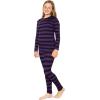 image:imageOh So Soft Printed Girls Leggings  Kids Toddler Stretch Toddler Leggings  Youth Girls Size 2T  14Black and Purple Stripes