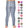 image:imageOh So Soft Printed Girls Leggings  Kids Toddler Stretch Toddler Leggings  Youth Girls Size 2T  14Boho Chakra Blue