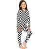 image:imageOh So Soft Printed Girls Leggings  Kids Toddler Stretch Toddler Leggings  Youth Girls Size 2T  14Checkered Black and White