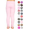 image:imageOh So Soft Printed Girls Leggings  Kids Toddler Stretch Toddler Leggings  Youth Girls Size 2T  14Pink Daisies