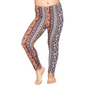 image:imageOh So Soft Printed Girls Leggings  Kids Toddler Stretch Toddler Leggings  Youth Girls Size 2T  14Boho Natural Floral