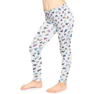 image:imageOh So Soft Printed Girls Leggings  Kids Toddler Stretch Toddler Leggings  Youth Girls Size 2T  14Butterfly