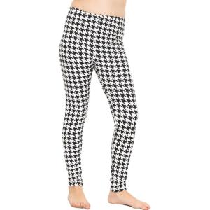 image:imageOh So Soft Printed Girls Leggings  Kids Toddler Stretch Toddler Leggings  Youth Girls Size 2T  14Houndstooth