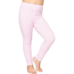 image:imageOh So Soft Printed Girls Leggings  Kids Toddler Stretch Toddler Leggings  Youth Girls Size 2T  14Pink Gingham