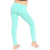 image:imageGirls Cotton Leggings Footless Stretch Leggings for Girls Soft Durable Kids Pants Toddler Youth Sizes 216Mint