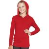 image:imageSTRETCH IS COMFORT Girls 2 Piece Hoodie Short Sleeve Long Sleeve Crew Neck Top and Leggings Set Kids Thermals Underwear SetRed