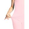 image:imageSTRETCH IS COMFORT Girls Biketard Tank Ankle Length Unitard amp Long Sleeve Unitard  Soft Stretch One Piece  416Light Pink