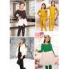 image:imageSTRETCH IS COMFORT Girls Biketard Tank Ankle Length Unitard amp Long Sleeve Unitard  Soft Stretch One Piece  416Yellow