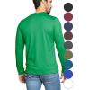 image:imageSTRETCH IS COMFORT Mens Oh So Soft Long Sleeve Top Crew Neck and Turtleneck  Small  5XKelly Green