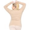 image:imageWomens Turtle Neck  Long Sleeve and Sleeveless Top  Plus Size XL7X  Tops Women White Turtleneck WomenBeige
