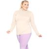image:imageWomens Turtle Neck  Long Sleeve and Sleeveless Top  Plus Size XL7X  Tops Women White Turtleneck WomenCream