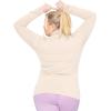 image:imageWomens Turtle Neck  Long Sleeve and Sleeveless Top  Plus Size XL7X  Tops Women White Turtleneck WomenCream