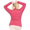 image:imageWomens Turtle Neck  Long Sleeve and Sleeveless Top  Plus Size XL7X  Tops Women White Turtleneck WomenHot Pink