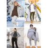 image:imageWomens Turtle Neck  Long Sleeve and Sleeveless Top  Plus Size XL7X  Tops Women White Turtleneck WomenOrange White Stripes