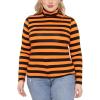 Black Orange Stripes