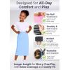 image:imageGirls Long Skirt  Midi Skirt  Pencil Skirt  Cotton Stretch School Uniform Skirts Kids Size 416Charcoal Gray