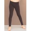 image:imageOh So Soft Girls Leggings Soft Stretch Kids Leggings for Kids Footless Breathable Ankle Length Size 216Brown