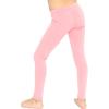image:imageOh So Soft Girls Leggings Soft Stretch Kids Leggings for Kids Footless Breathable Ankle Length Size 216Light Pink