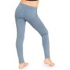 image:imageOh So Soft Girls Leggings Soft Stretch Kids Leggings for Kids Footless Breathable Ankle Length Size 216Slate Blue