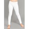 image:imageOh So Soft Girls Leggings Soft Stretch Kids Leggings for Kids Footless Breathable Ankle Length Size 216White