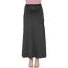image:imageSTRETCH IS COMFORT Womens amp Plus Size Knee and Ankle Length Ruched Waist Flowy Skirt  Soft amp Lightweight  Sizes S  5XBlack