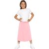 image:imageSTRETCH IS COMFORT Girls Midi Length Aline Skirt with Builtin Shorts  Size 416Light Pink