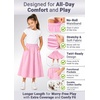 image:imageCircle Skirts for Girls  Girls Long Midi Skirt with Pockets  Soft Stretch Cotton  Size 4  16Navy Blue