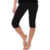 image:imageSTRETCH IS COMFORT Womens Ultra Buttery Smooth Cotton Leggings  Small to 5XBlack