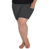 image:imageSTRETCH IS COMFORT Womens Ultra Buttery Smooth Cotton Leggings  Small to 5XCharcoal Gray