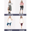 image:imageSTRETCH IS COMFORT Womens Ultra Buttery Smooth Cotton Leggings  Small to 5XCoral